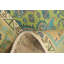 Tapis traditionnel vert en laine 10 x 13
