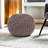 Knit Weave Pouf, 20 W X D 14 H, Brown, Modern Decor For Indoor Outdoor Areas Brown 20X20x14 Inches, Design, Function