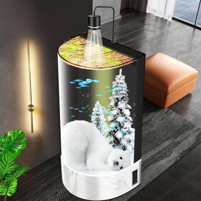 40-52 Gallon Manufactured Wood Modern Eco Aquarium Tank