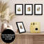 Mini cadre photo instantané avec double passe-partout blanc - noir - paquet multiple-1529810628-1529810626