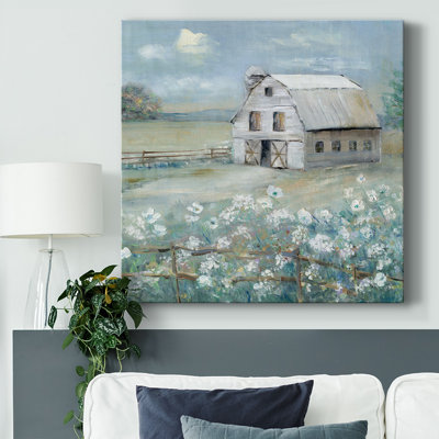 Un vase de fleurs sur toile