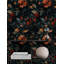 Papier peint rose foncé Moody