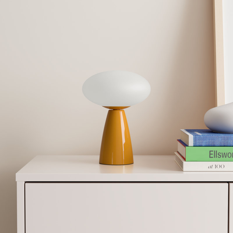 Deckard Ceramic Table Lamp, Yellow