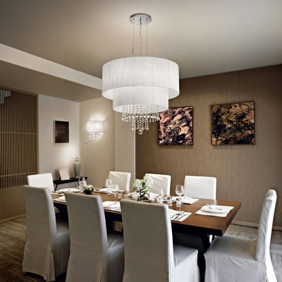 LED-Kronleuchter 6-flammig