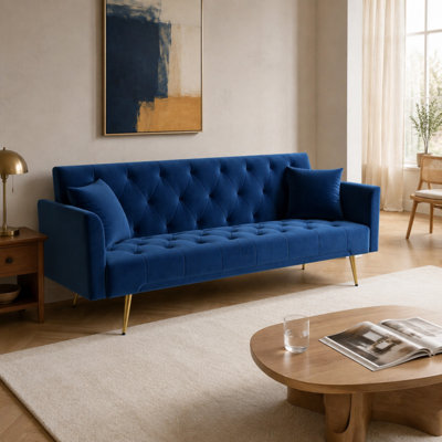 75 Inch Foldable Sleeper Sofa
