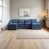 Chenille bleue marine est en rupture de stock