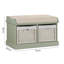 Bastogne Polyester Blend Upholstered Bench with Drawers-18539505-85770757-85770758