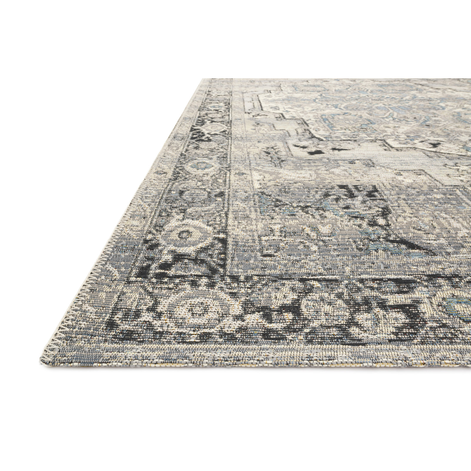 Cusack Oriental Outdoor Rug, Rectangle 10'6" x 13'9"
