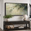 «Hanging Olive Branch Leaves», impression sur toile encadrée pour décor méditerranéen-115271107-115271106