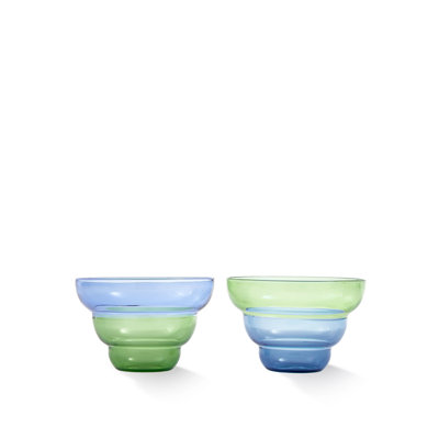 Alfrida Snack Bowl Mizu Kiri Dark Blue Set 2