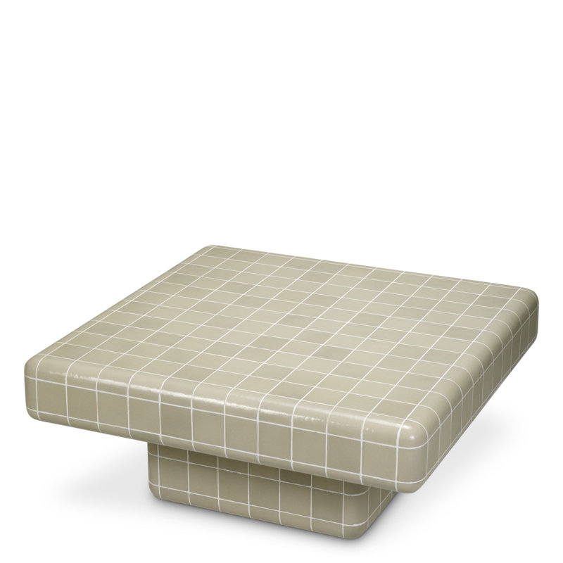 Outdoor Coffee Table Mateo Light Gray
