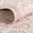 Outdoor Chand Area Rug Pink Color-257864338