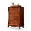 Armoire d'appoint cerisier massif et bois manufacturé-1258331298