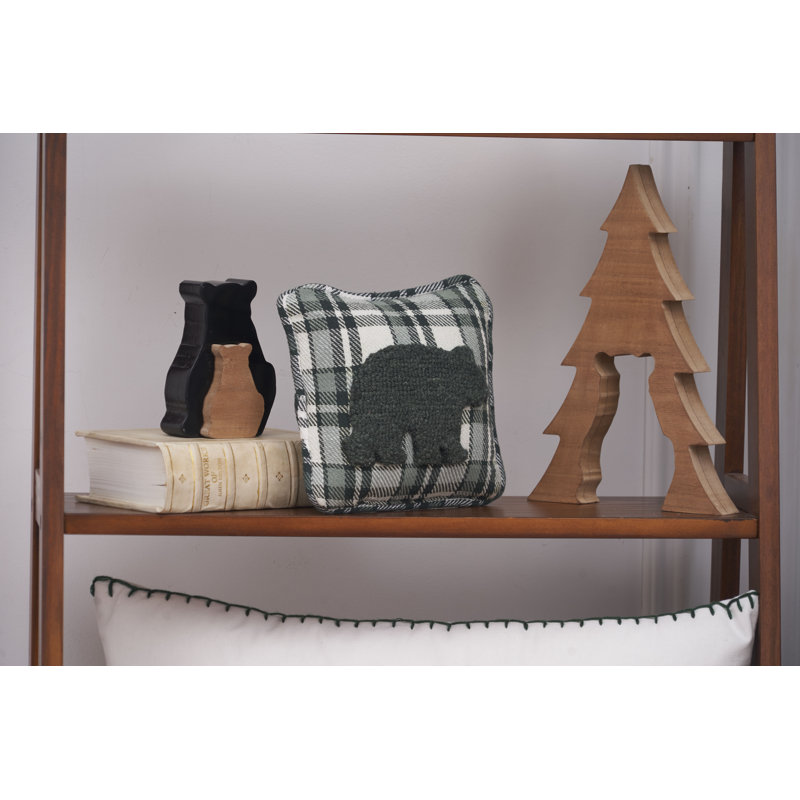 8" x 8" Bear Throw Pillow