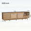 Console média moderne en bois