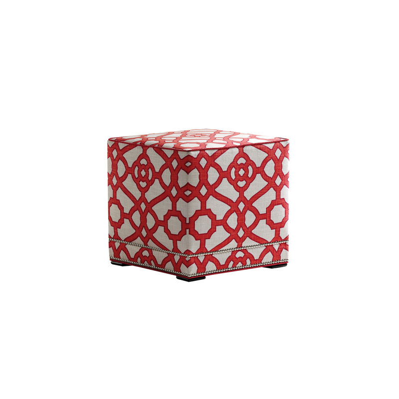 Lulu Square Ottoman, Wild Dunes Natural