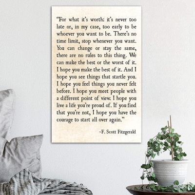 For What Its Worth by Debbra Obertanec - Wrapped Canvas Print