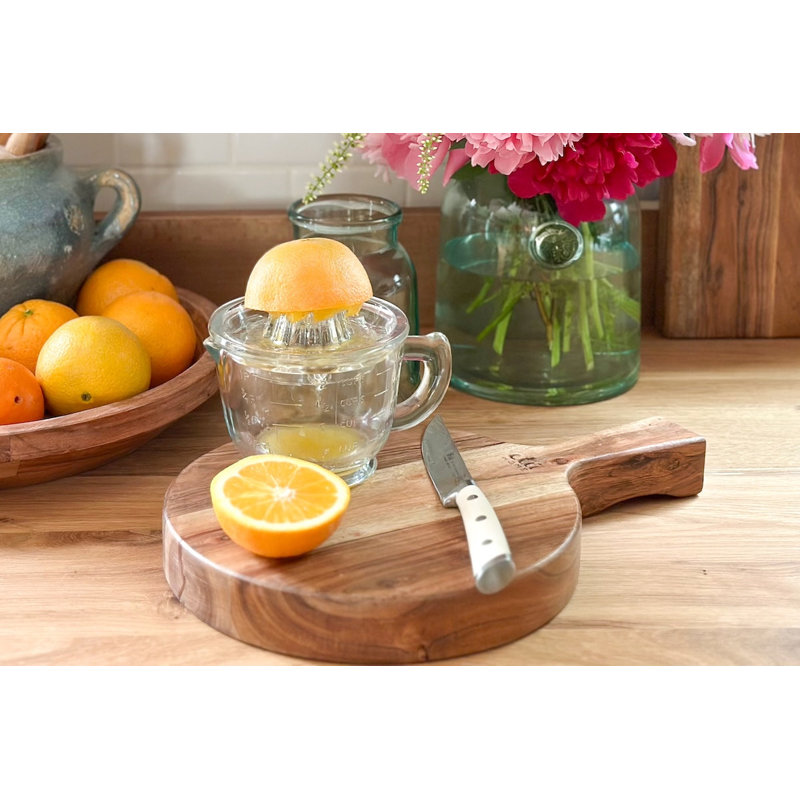 Bistro Glass Citrus Hand Press Juicer