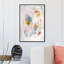 Couleurs abstraites dans la neige I - Peinture sur toile-50778832-50778822