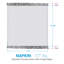 Ensemble de 4 serviettes de table Boger