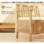 Banc de jardin avec compartiment de rangement caché et coussin amovible