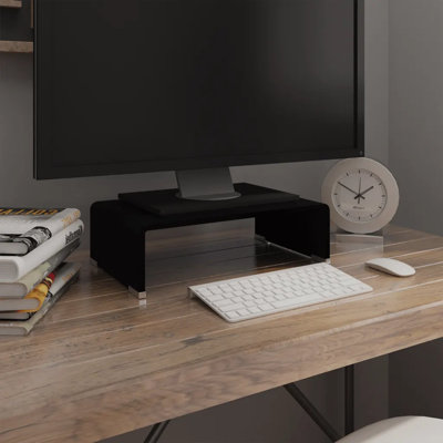 Wakeland TV Stand/Monitor Riser Glass