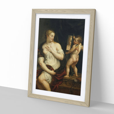 Venus and Cupid by Peter Paul Rubens - Picture Frame Painting