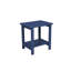 Chaises bleu marine, 2 chaises pliantes pour patio