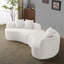 Canapé courbé rembourré pour petits espaces d'intérieur-2134804130