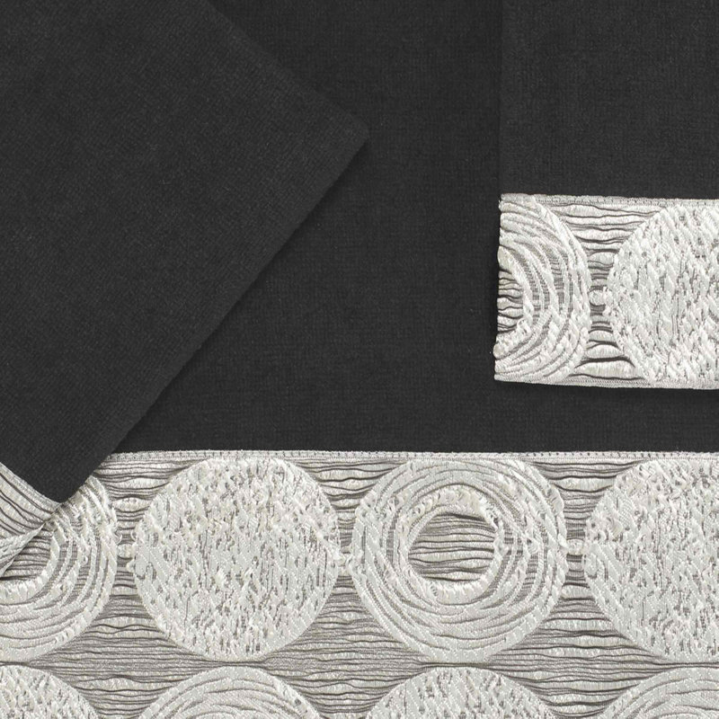 Avanti Linens Galaxy 3-Piece Towel Set, Black