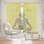 Paire de rideaux obscurcissant en polyester Tyrek