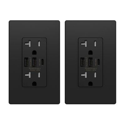 20 Tamper Resistant Duplex Outlet