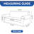 Fabric Box Cushion Sofa Slipcover