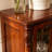 American-style solid wood wine cabinet