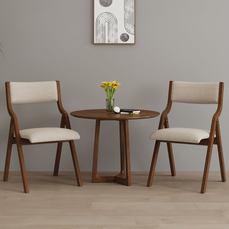 Chaise de salle à manger rembourrée pliante, peu encombrante, facile à transporter, salle à manger, aucun assemblage requis, paquet de 2