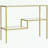 Lulia 39.25'' Glass Top Console Table