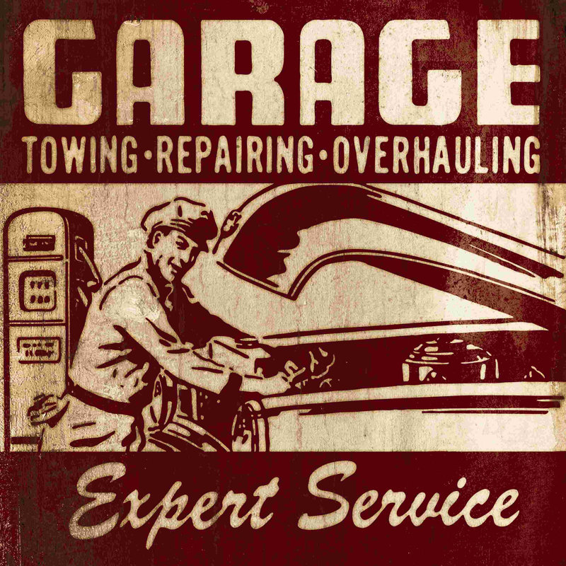 Service de garage, H 36 po x l 36 po
