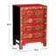 Moise 56cm W Solid Wood Bedside Table
