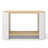End Table, Small Side Table, Nightstand With 2-Layer Storage Shelves, Sofa Table-1454294294