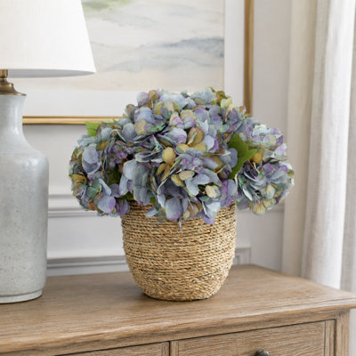 Arrangement floral d'automne hortensia