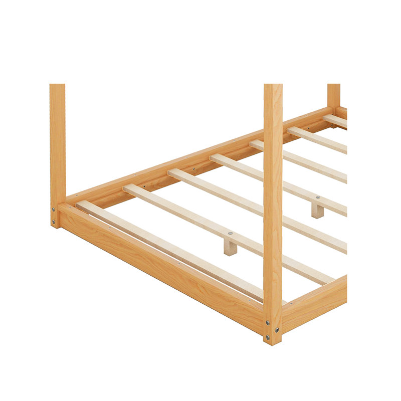 Neyla Canopy Bed, Queen, White
