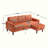 Munos Sectional Sofa Reversible Sectional Sleeper Sectional Sofa with Storage Chaise-455660997