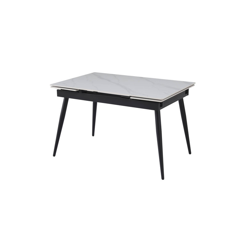 Monaco Extending Dining Table, White