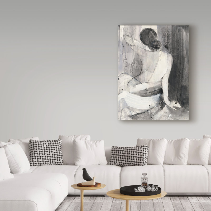 « evening ii », reproduction de peinture à l’acrylique sur toile tendue, H 19 po x l 14 po x P 2 po