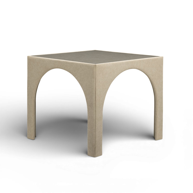 Table de jeu en chenille Tomlin, Tanné
