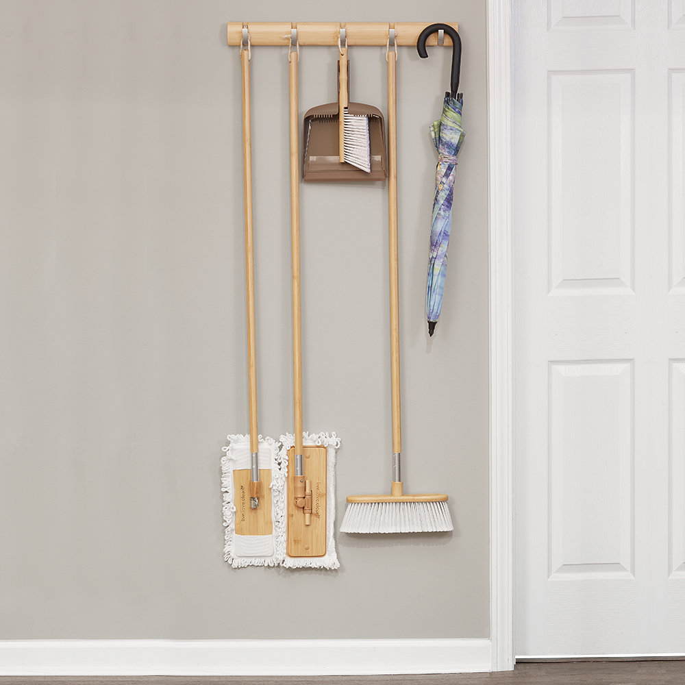 Live.Love.Clean. 5-Hook Wall Mounted Organizer Harper