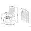 Brodbeck Patio Dining Armchair with Cushion