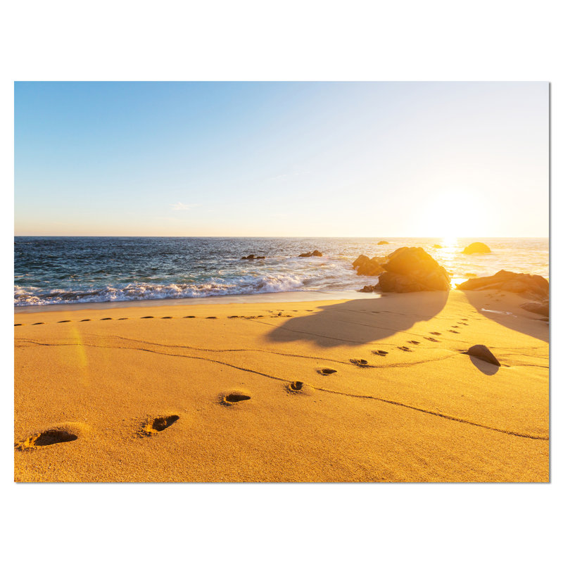 « large », reproduction de photo sur toile tendue, "surface sable moderne", H 20 po x l 20 po x P 1 po