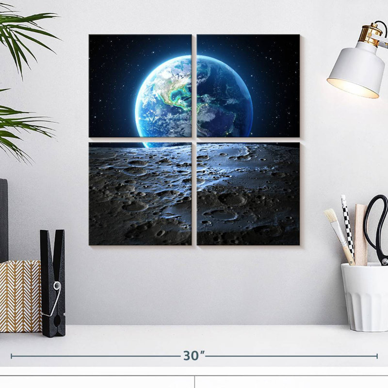 Oberle Earth From Moon