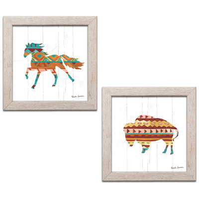 « sud-ouest vibes ii & iv », ensemble de 2 reproductions d’art